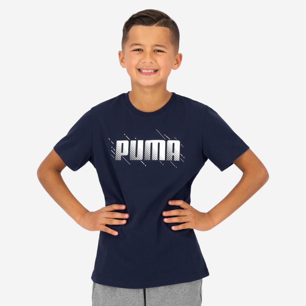 Kids' Printed T-Shirt - Navy Blue